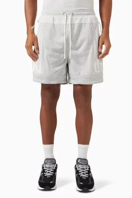 Buy Kith Grey Turbo Shorts in Mesh For Men Online Ounass Bahrain