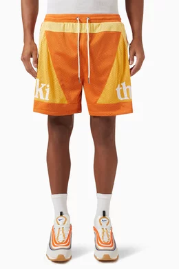 Buy Kith Orange Turbo Shorts in Mesh For Men Online Ounass Bahrain