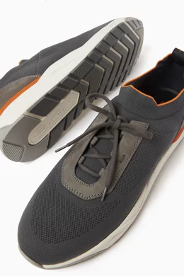 Stretch fabric sneakers online