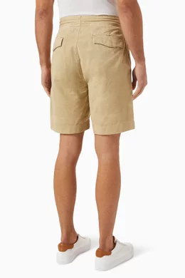 Khaki shorts polo deals