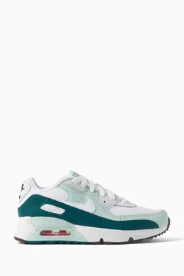 Buy Nike Multicolour Junior Air Max 90 Sneakers in Mesh For Boys Online Ounass Bahrain