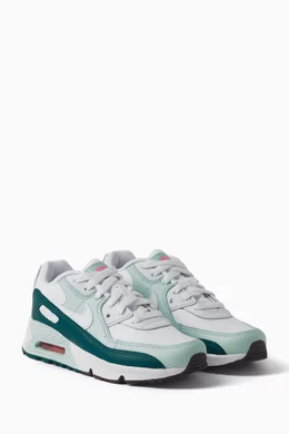 Buy Nike Multicolour Junior Air Max 90 Sneakers in Mesh For Boys Online Ounass Bahrain