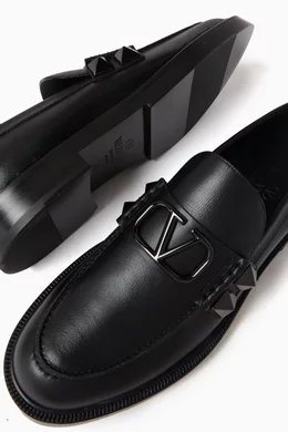 Valentino rockstud loafers cheap