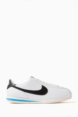 Nike classic cortez leather white/black cheap