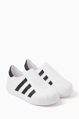 Buy adidas White Junior Adiform Superstar Sneakers in Foam For Boys Online Ounass Bahrain