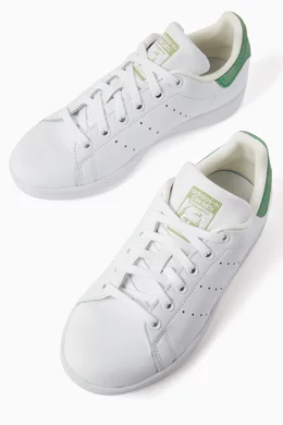 Buy adidas White Junior Stan Smith Low top Sneakers in Faux leather For UNISEX Online Ounass Bahrain