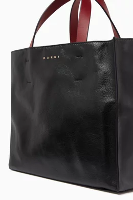 Buy Marni Multicolour Small Museo Tote Bag in Tumbled Leather For Women Online Ounass Bahrain