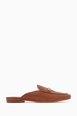 Michael kors flat mules hot sale