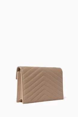 Matelasse monogram ysl wallet on chain discount