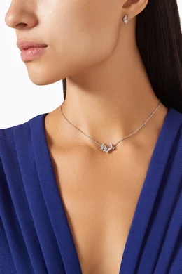 Swarovski lilia necklace top
