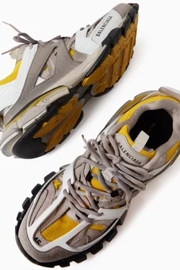 Buy Balenciaga Yellow Track Sneakers in Mesh For Men Online Ounass Bahrain