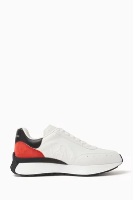 Buy Alexander McQueen Multicolour Sprint Runner Sneakers in Nappa For Men Online Ounass Bahrain