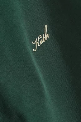 Buy Kith Green Brenna Mockneck T shirt in Cotton jersey For Women Online Ounass Bahrain
