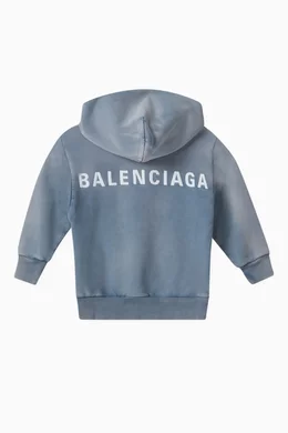 Balenciaga print hoodie new arrivals