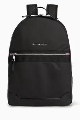 Buy Tommy Hilfiger Black Elevated Backpack in Nylon For Men Online Ounass Bahrain