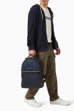 Buy Tommy Hilfiger Blue Elevated Backpack in Nylon For Men Online Ounass Bahrain