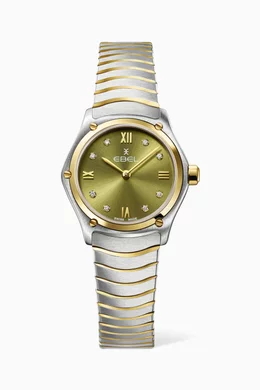 Buy Ebel Silver Sport Classic Mini Quartz Watch 24mm For Women Online Ounass Bahrain