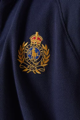 Buy Polo Ralph Lauren Blue Polo Crest Big Pony Jacket in Cotton blend For Men Online Ounass Bahrain