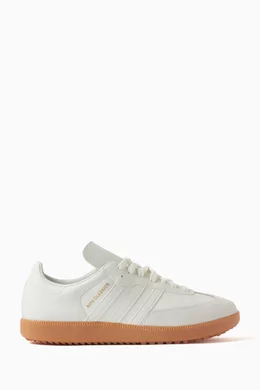 Buy Kith Neutral Kith x Adidas Samba Golf Shoes in Leather For Men Online Ounass Bahrain