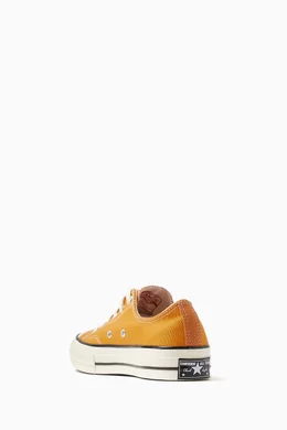Buy Converse Yellow Chuck 70 Low-top Sneakers in Canvas For Women