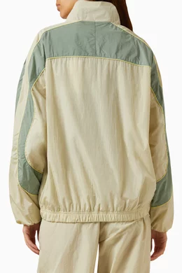 Buy Kith Neutral Faris Track Jacket in Nylon For Women Online Ounass Bahrain