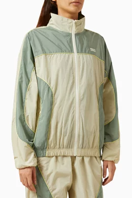 Buy Kith Neutral Faris Track Jacket in Nylon For Women Online Ounass Bahrain