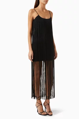 Fringe dress forever 21 clearance
