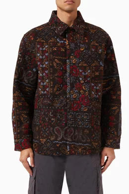 Buy Kith Multicolour Paisley Sheridan Shirt Jacket For Men Online 