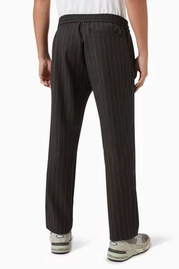 Buy Kith Multicolour Mercer Pinstripe Track Pants in Stretch Double weave Fabric For Men Online Ounass Bahrain