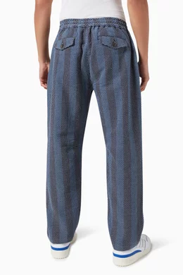 Buy Kith Blue Kith Indigo Stitch Wallace Pants For Men Online Ounass Bahrain