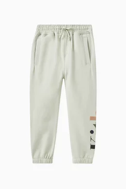 Buy Kith Green Williams II Sweatpants in Cotton For Girls Online Ounass Bahrain