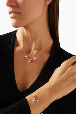 Buy Emporio Armani Rose Gold Sentimental Necklace in Stainless Steel For Women Online Ounass Bahrain