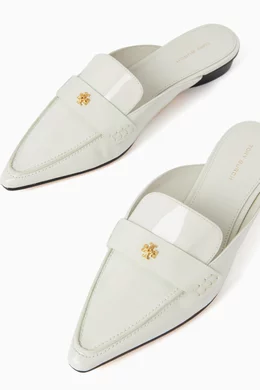 Tory burch white mules on sale