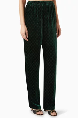 Gucci monogram pants new arrivals