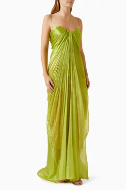 Buy Maria Lucia Hohan Yellow Victoria Maxi Dress For Women Online Ounass Bahrain
