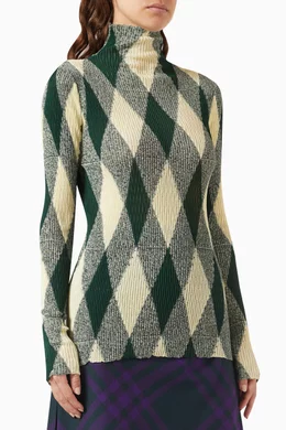 Burberry sweater womens green shop