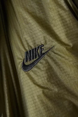 Nike shut out hooded jacket green on sale