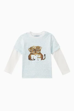 Boys leopard print shirt best sale