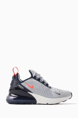 Buy Nike Multicolour Air Max 270 Sneakers in Woven Fabric For Boys Online Ounass Bahrain