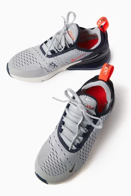 Buy Nike Multicolour Air Max 270 Sneakers in Woven Fabric For Boys Online Ounass Bahrain