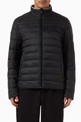 Buy BOSS Black Darolus Quilted Jacket in Nylon For Men Online Ounass Bahrain