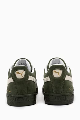 Buy PUMA Select Green Classic XXI Dubai Low top Sneakers in Suede For Men Online Ounass Bahrain