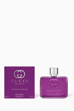 Buy Gucci Beauty Colourless Gucci Guilty Elixir de Parfum 60ml For Women Online Ounass Bahrain