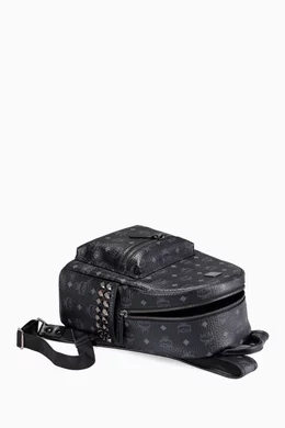 Mcm stark studded backpack shop