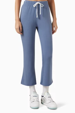 Cropped flare sweatpants new arrivals