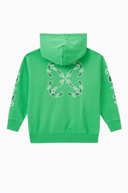 Green bandana hoodie best sale