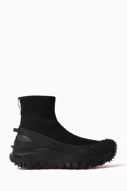 Knit high top sneakers 2025