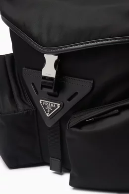 Prada logo messenger bag online