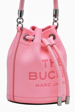 Mini bucket bag pink top