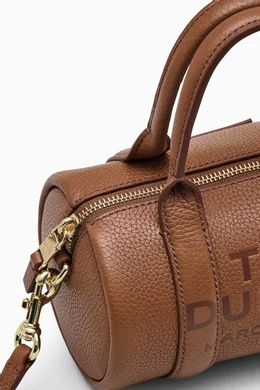 Buy Marc Jacobs Brown The Mini Duffle Crossbody Bag in Leather For Women Online Ounass Bahrain